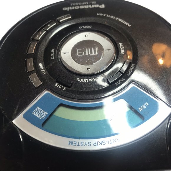 Panasonic Portable CD Player, Black Gray SL-MP353J - Picture 5 of 15